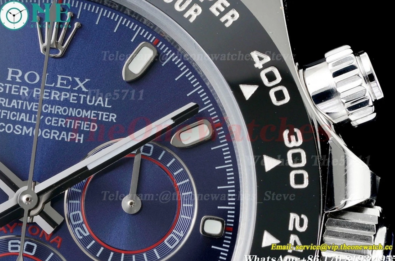RU Dial Blue A7750 40mm OMF Daytona SS 116519 0309